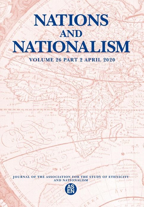 The themed section of the Nations and Nationalism april 2020